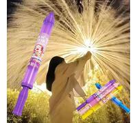 Firework Water - Firework Water Squirter, Romantic Firework Effect Waters Soaker, High Pressure Pull-Out Sprinkler Spray for Bathing, Pool, Party Entertainment, Family Gatherings (1, Purple)