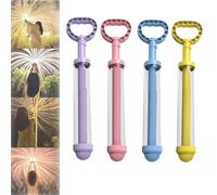 Firework Water Gun, 4Pcs Firework Water Gun, Romantic Fireworks Waters Spray Guns, Romantic Fireworks Style Waters Spray Toy for Couples, for Bathing, Pool, Party Large capacity (Mix)