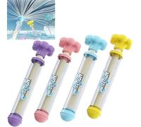 Firework Water Gun, Romantic Fireworks Style Water Spray Toy for Couples, Firework Water Squirter, High Pressure Pull-Out Sprinkler Spray Toys for Bathing Pool Party Entertainment (4Pcs-Mix)