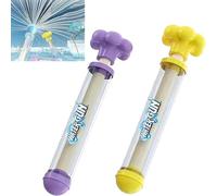 Firework Water Gun, Romantic Fireworks Style Water Spray Toy for Couples, Firework Water Squirter, High Pressure Pull-Out Sprinkler Spray Toys for Bathing Pool Party Entertainment (2Pcs-c)