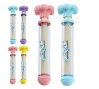 Firework Water Gun, Romantic Fireworks Style Water Spray Toy for Couples, High Pressure Pull-Out Sprinkler Spray Toys for Bathing, Concerts, Pool, Family Gatherings (Blue+Pink*2pcs)