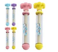 Firework Water Gun, Romantic Fireworks Style Water Spray Toy for Couples, High Pressure Pull-Out Sprinkler Spray Toys for Bathing, Concerts, Pool, Family Gatherings (Pink+Yellow*2pcs)
