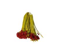 Fireworks - Accendino per fuochi d'artificio, 100 pezzi, lunghezza 100 cm, colore: giallo Zenda club®