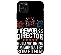 Fireworks Director Funny Hold My Drink 4 luglio Custodia per iPhone 11 Pro Max