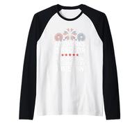 Fireworks Director Funny Hold My Drink 4 luglio Maglia con Maniche Raglan