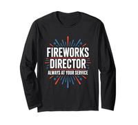 Fireworks Director Sempre al Vostro Servizio 4 Luglio Maglia a Manica