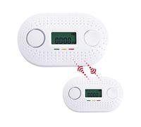 Firexo fxo Rilevatore Monossido di Carbonio - Sensore CO Wireless con Batteria da 10 Anni - Allarme Monossido di Carbonio - Può essere collegato con l'allarme fumo e calore fxo (venduto separatamente)
