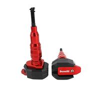 FIRIS per Benelli per TRK251 per TRK 251 Accessori Moto Protezione Anticaduta Paratelaio Guard Pad Protector Protezione dagli Urti (Colore : Rosso)