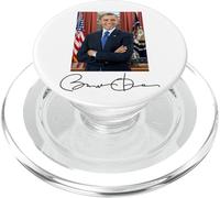 Firma e ritratto del presidente Barack Obama PopSockets PopGrip per MagSafe