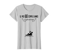 Firma Il Mio 60° Compleanno, Idea per 60 Anni, Sessantenne Maglietta, Donna, Argento, XL
