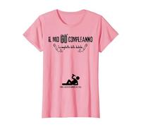 Firma Il Mio 60° Compleanno, Idea per 60 Anni, Sessantenne Maglietta, Donna, Rosa, M