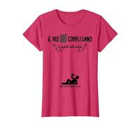 Firma Il Mio 60° Compleanno, Idea per 60 Anni, Sessantenne Maglietta, Donna, Rosso mélange, M