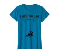 Firma Il Mio 60° Compleanno, Idea per 60 Anni, Sessantenne Maglietta, Donna, Zaffiro, M