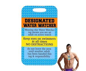 Firma le regole della piscina. Piccola di sicurezza in acrilico | Segnali di sicurezza creativi, accessori per la sicurezza dell'acqua della piscina, orologio per acqua designato