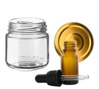 Firmadigaranzia srl - 36 vasetti vetro PICCOLI per monodose per miele confetture marmellata bomboniere segnaposto - vasetti 40 ml tappo twist-off - Made in italy