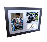 Firmato Guy Martin fotografia autografato foto cornice memorabilia A4