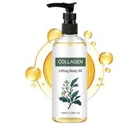 Firming Body Oil, Grooming Balm Aid, 100ml Nourishing Solution with Safety, Moisturizing Cosmetic Tool with Comfort, Modern Beauty Design Style, Accessory for Elasticity Neck Arm 1.69x6.18 inches