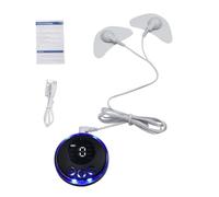 Firming Facial Massager - 8 Modes Microcurrent Face Muscle Stimulator With Patch Pads | 19 Levels Of Intensity Electric Face Slimming Lifting Massager For Jawline