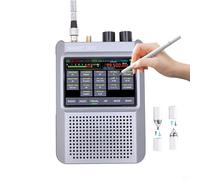 Firmware 2.40 Second Generation DSP2 Ricevitore malachite con LCD da 3,5 pollici, alta sensibilità, riduzione adattiva del rumore, batteria di grande capacità, guscio in metallo CNC per l'ascolto