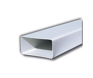 First 1,5mt tubo rettangolare bianco MM da 120x60mm in abs per aerazione