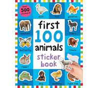 First 100 Stickers: Animals: Over 500 Stickers