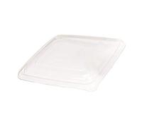 First 210 apopl1000 Coperchio per Piatto plastica/Pet polietilene tereftalato Trasparente 24 x 24 x 3 cm 50 Pezzi