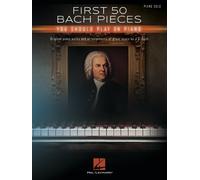 First 50 Bach Pieces (Tascabile)