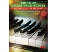 First 50 Christmas Songs You Should Play on the Piano (Tascabile)