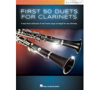 First 50 Duets for Two Clarinets.: Easy Instrumental Duets