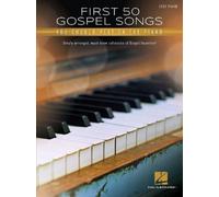 First 50 Gospel Songs You Should Play on Piano – Easy Piano – Tascabile – Hal Leonard