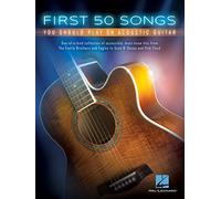 First 50 Songs You Should Play On Acoustic Guitar Gtr Bk [Lingua inglese]