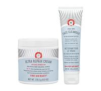 First Aid Beauty Bundle: Ultra Repair Cream Intense Hydration Moisturiser - 170 g - and Pure Skin Face Cleanser - 142 g