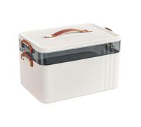 First Aid Box - Medicine Box Organizzatore | Caso Di Stoccaggio Domestico Multilivello Per La Medicina, Chiari Di Sicurezza Domestica, Contenitore Di Strumenti Per Il Campeggio, Uso Domes