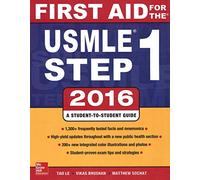 First Aid for the USMLE Step 1 2016 [Lingua inglese]