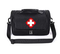 First Aid Kit Compact First Aid Kit Waterproof First Aid Kit Designed For Family Emergency Care The Car Home Boat School Camping Hiking Office Sports Protect Your Loved Ones(Only Empty Packag (Black1 35*20*20cm)