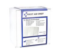 First Aid Only Rotolo di cerotti 5 metri x 8 cm | Cerotti al metro in pratica confezione dispenser | Cerotti per ferite tagliabili in confezione risparmio | Ipoallergenici | P-10042