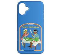 First Alien Autopsy Sarcastic Retro Funny Adult Humor Custodia per iPhone 16 Plus
