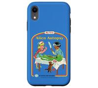First Alien Autopsy Sarcastic Retro Funny Adult Humor Custodia per iPhone XR