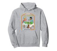 First Alien Autopsy Sarcastic Retro Funny Adult Humor Felpa con Cappuccio