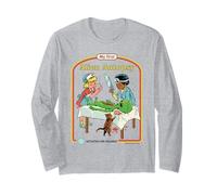 First Alien Autopsy Sarcastic Retro Funny Adult Humor Maglia a Manica
