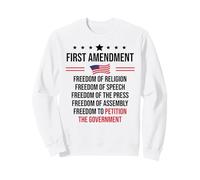 First Amendment Freedom of Speech Free Press 1st Amendment Felpa
