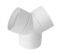 FIRST CAPPA RACCORDO A Y Diam. 125 mm IN ABS LA VENTILAZIONE