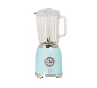 FIRST CLASS FRULLATORE Azzurro Stile Vintage con Corpo in Acciaio