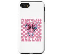 First Class Mail Lady Postal Worker Mail Carrier Ragazza Mamma Custodia per iPhone SE (2020) / 7/8