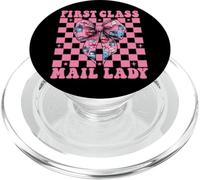 First Class Mail Lady Postal Worker Mail Carrier Ragazza Mamma PopSockets PopGrip per MagSafe