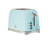 FIRST CLASS TOSTAPANE Azzurro singolo Stile Vintage con Corpo in Acciaio