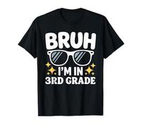 First Day Bruh I'm In 3rd Grade Occhiali da sole per studenti Maglietta