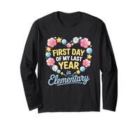 First Day Last Year Elementary School Class Maglia a Manica