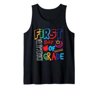 First Day of Kindergarten Grade Funny Back To School Kids Canotta