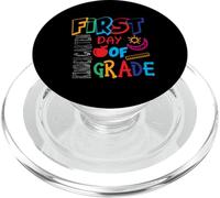 First Day Of Kindergarten Grade Funny Back To School Kids PopSockets PopGrip per MagSafe